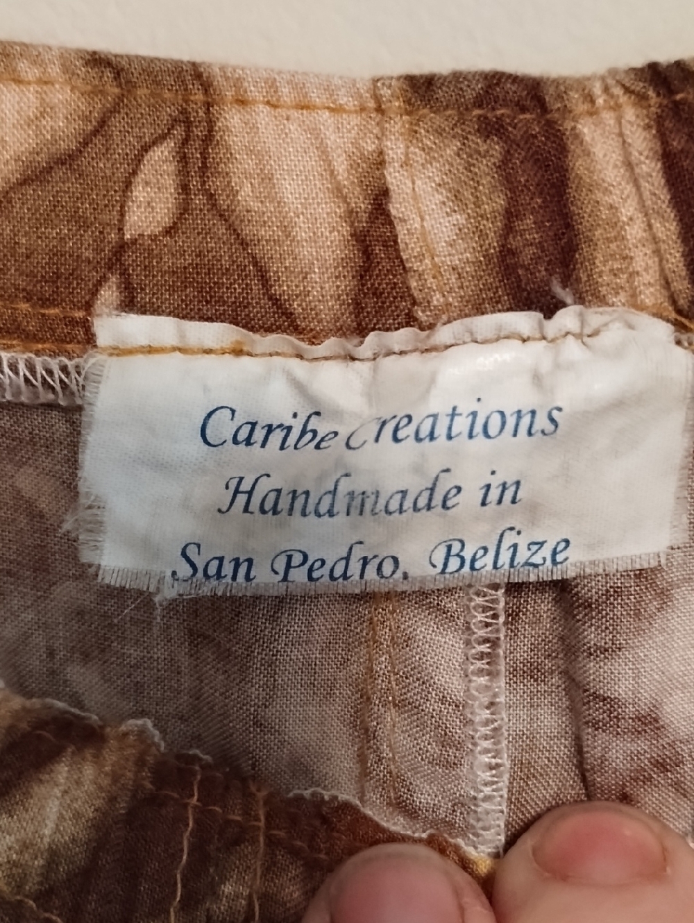 Belize Authentic Handmade Harem Pants - Picture 3 of 4